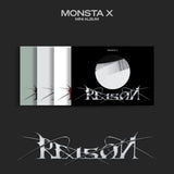 MONSTA X REASON 12th Mini Album Random Version : VER. 1 or VER. 2 or VER. 3 or VER. 4