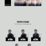 MONSTA X - [ NO LIMIT ] 10th Mini Album ( LIMITED EDITION ) 1ea CD+72p Photo Book+1ea Photo Card+1ea Paper Stand+1ea Folded Poster(On pack)+1ea Post Card+2ea STORE GIFT CARD