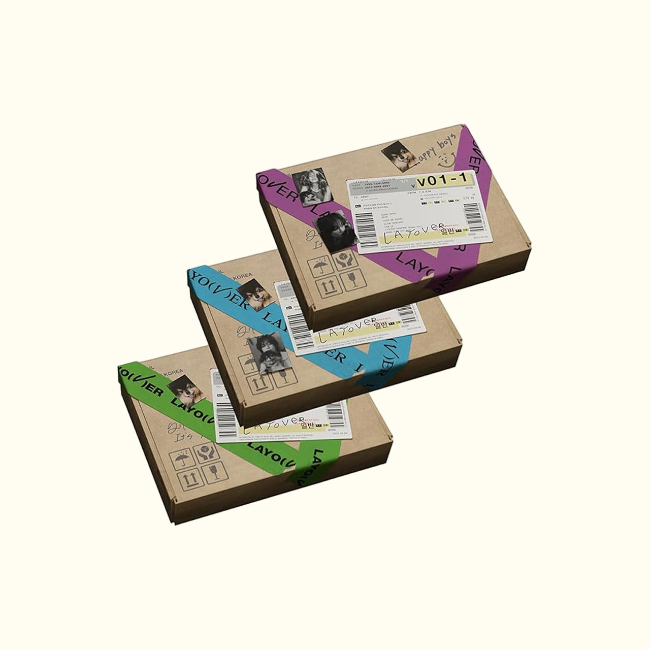 BTS V - Layover 1st Solo Album (Random) – Culture Korean